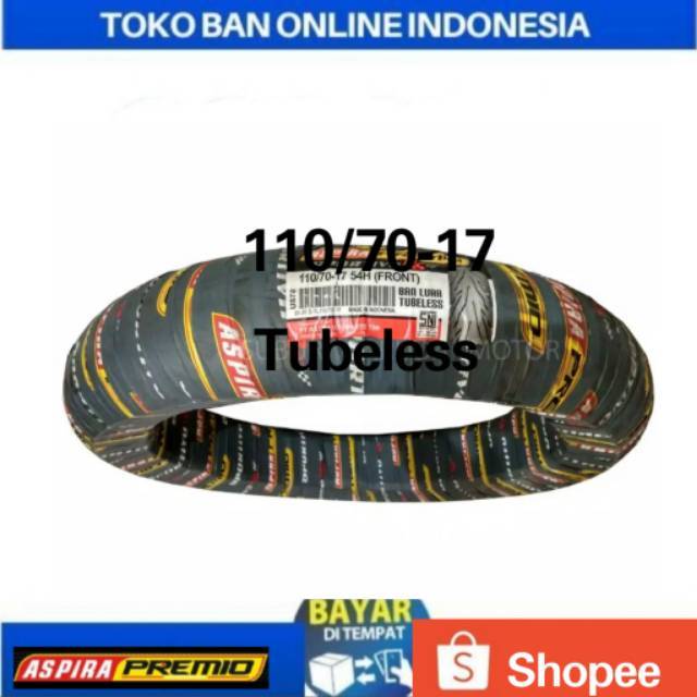 Aspira Premio Sportivo 110/70-17 Free Pentil Tubeless
