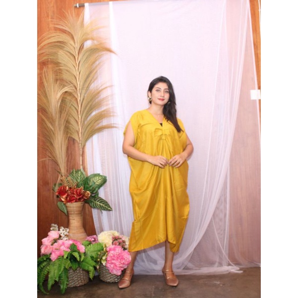 new fashion wanita kaftan jumbo kaftan extra jumbo dress wanita super jumbo kaftan kekinian kaftan p