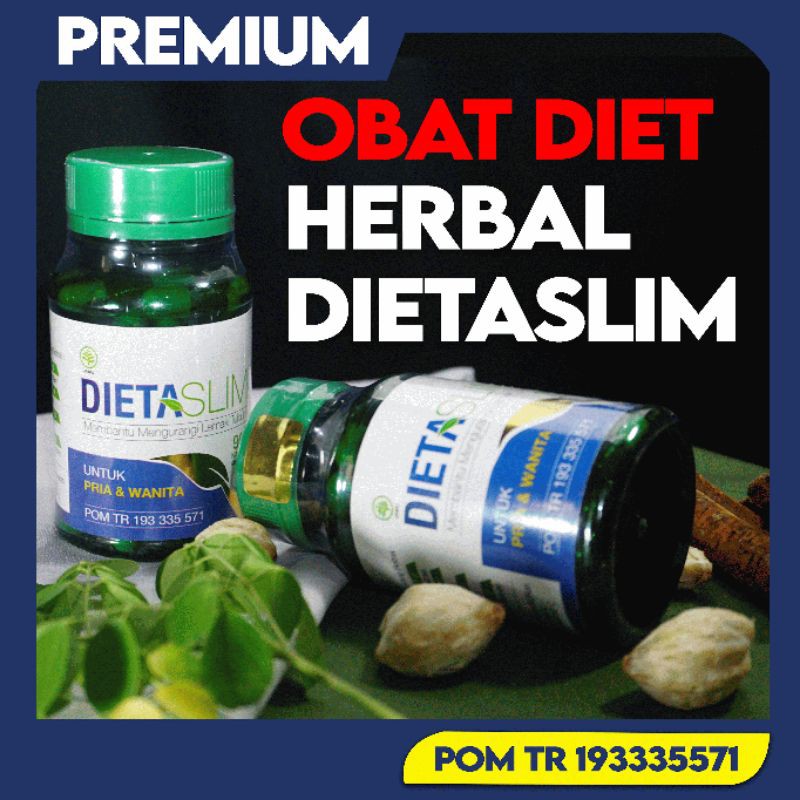 Obat Diet Herbal Dieta Slim Terjamin Aman Resmi BPOM dari Bahan Alami