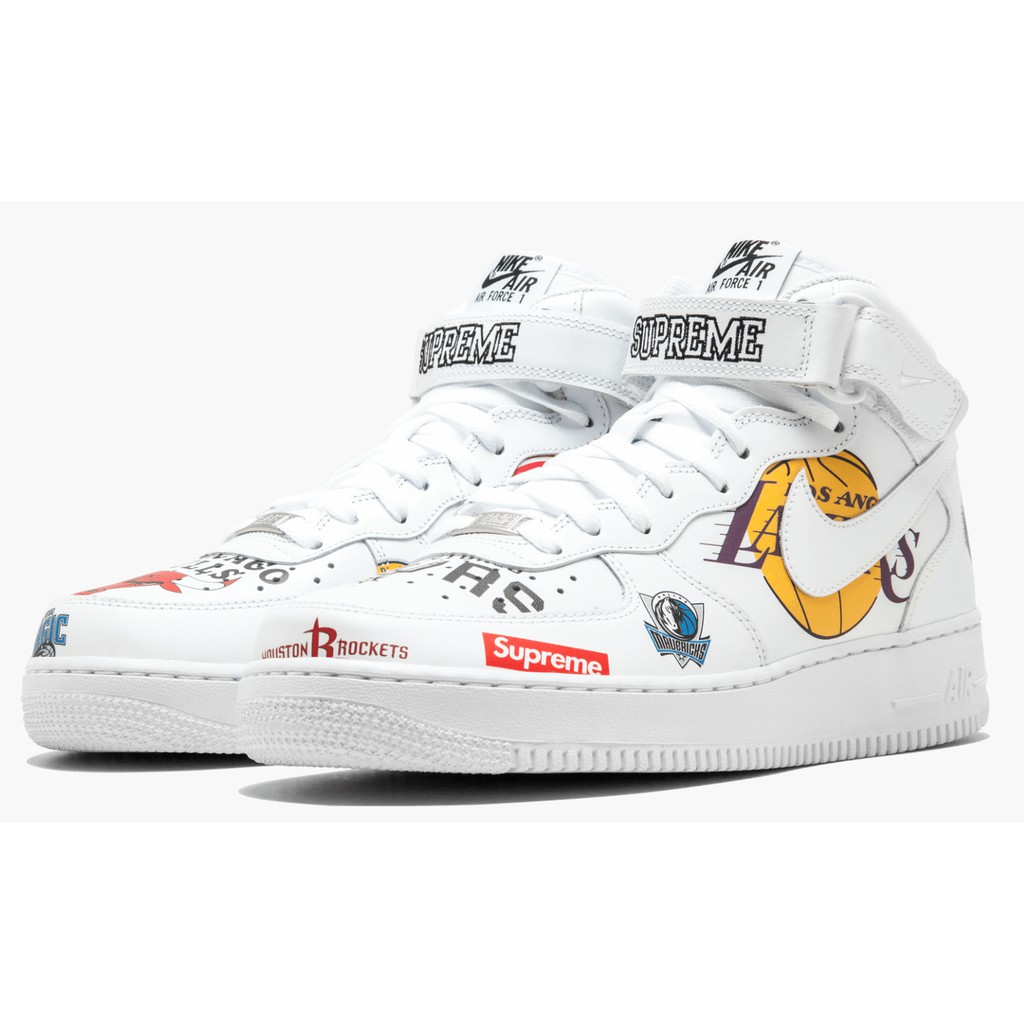 nike air force one supreme nba