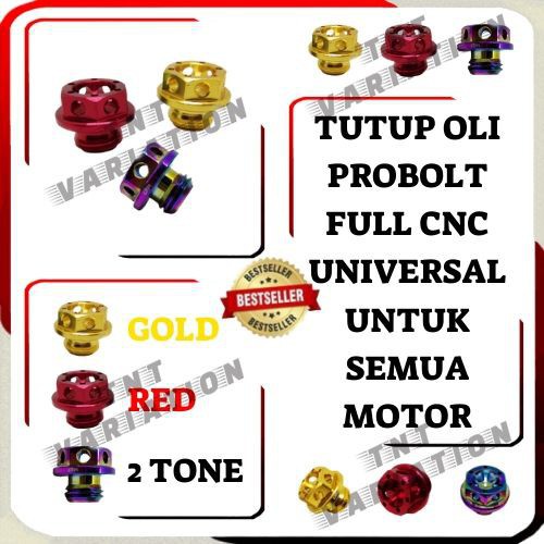 Baut Tutup Oli Mesin Motor Variasi Probolt Nmax Beat pop street fi Scoopy Vario Mio Soul GT M3