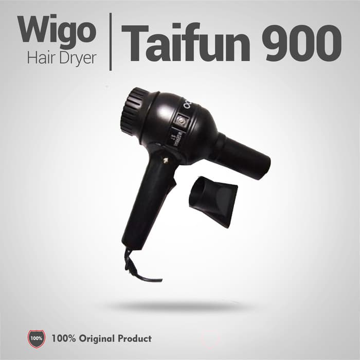 Hair Dryer Wigo BLACK Taifun 900 / Hairdryer ( WIGO ORIGINAL )