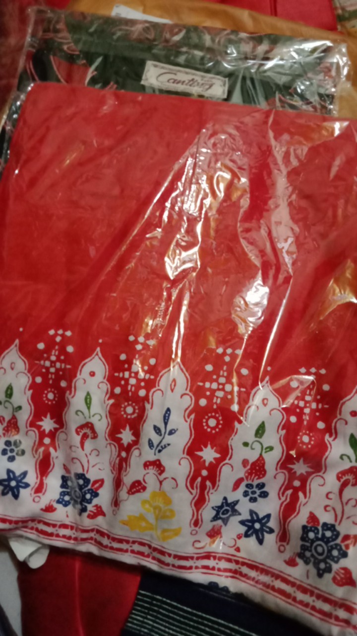 Tunik Kirania Atasan Baju Batik Wanita Elegan Cantik Kerja Kantor