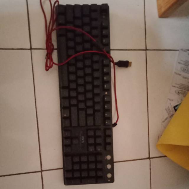 NYK Keyboard Gaming KR-101 Full Size RGB SECOND