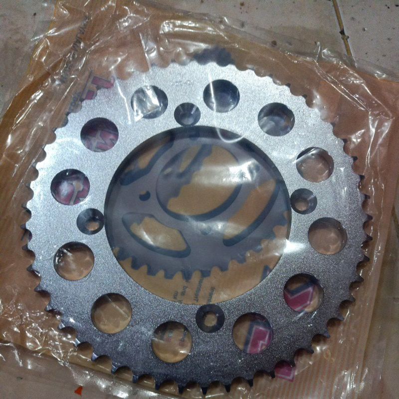 GER GEAR GIR BELAKANG KLX D-TRACKER 428-48T,48T,50T MADE IN MALAYSIA SWEEPPP JUUOOOOZZZZZ CK RACING SPROCKET-2