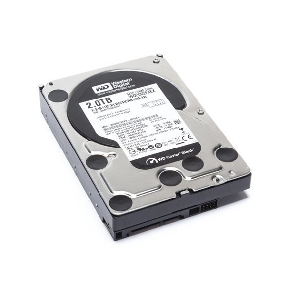 Harddisk WDC 2TB SATA3 64MB - Black - WD2003FZEX - Garansi 5 Th