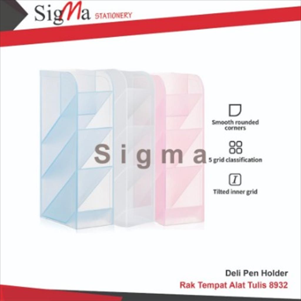 

Kotak Pensil / Tempat Pensil / Desk Set DELI 8932 Kuat Pen Holder / Rak Tempat Alat Tulis 8932 Bagus Dan Kokoh (Pcs)