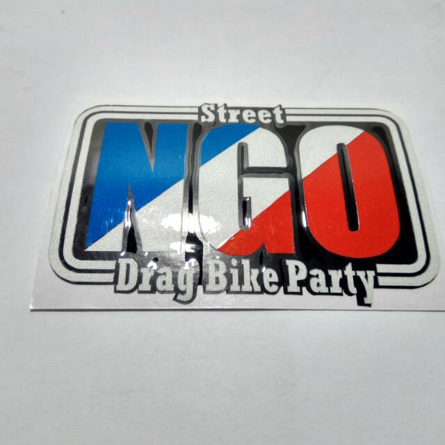 STIKER NGO