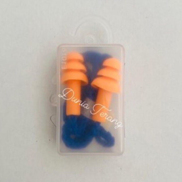 MAXI EAR PLUG Penyumbat Pelindung Penutup Telinga Kuping Perendam Suara Karet - Safety Earplug