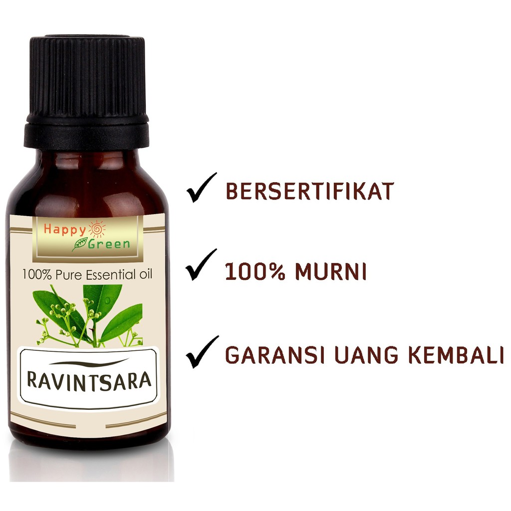 Happy Green Ravintsara Essential Oil  - Minyak Atsiri Ravintsara 100%