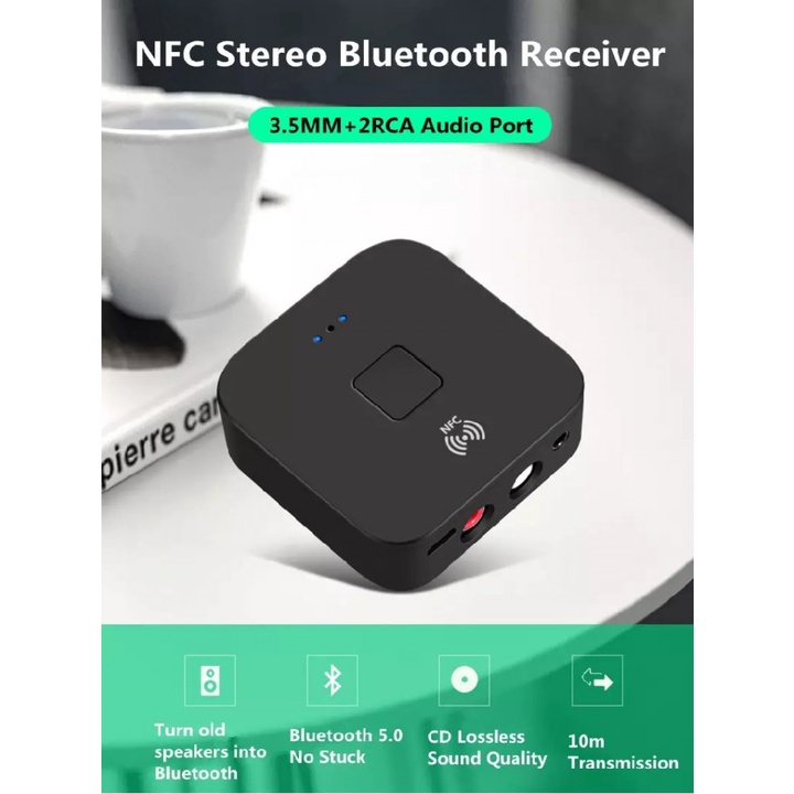 20 BLS-B11 - Music NFC Desktop Bluetooth 5.0 Receiver