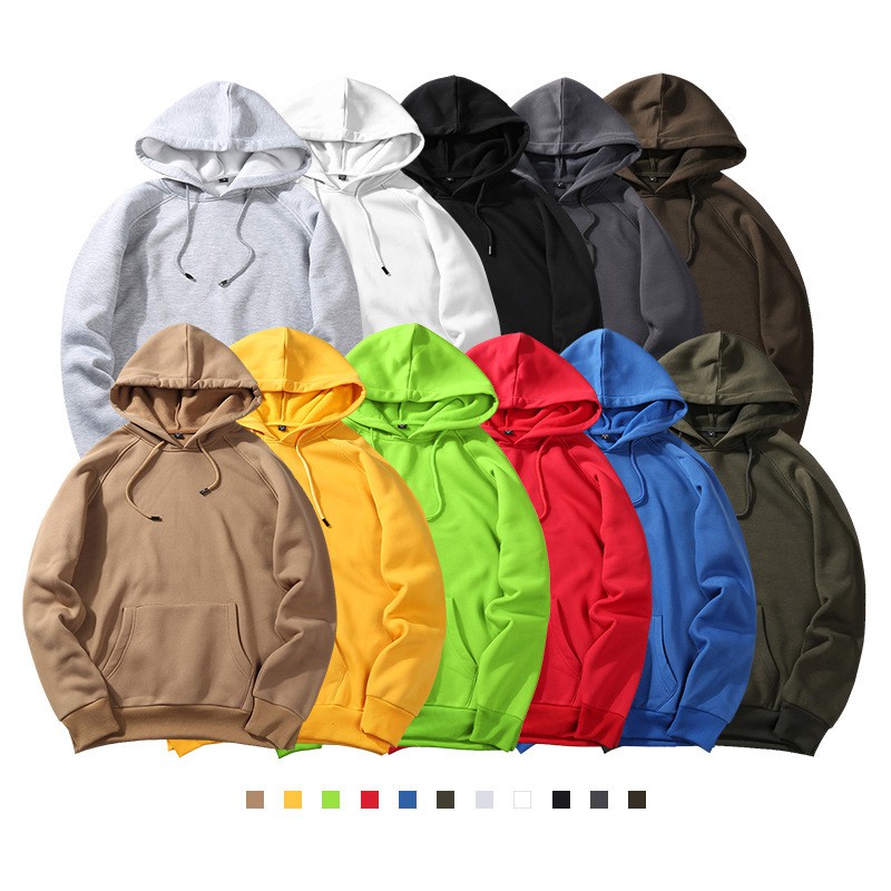 HARGA PROMO !! Hoodie Polos Jumper Tebal &amp; Lembut | Sweater Hoodie  UNISEX | Dhea Fashion