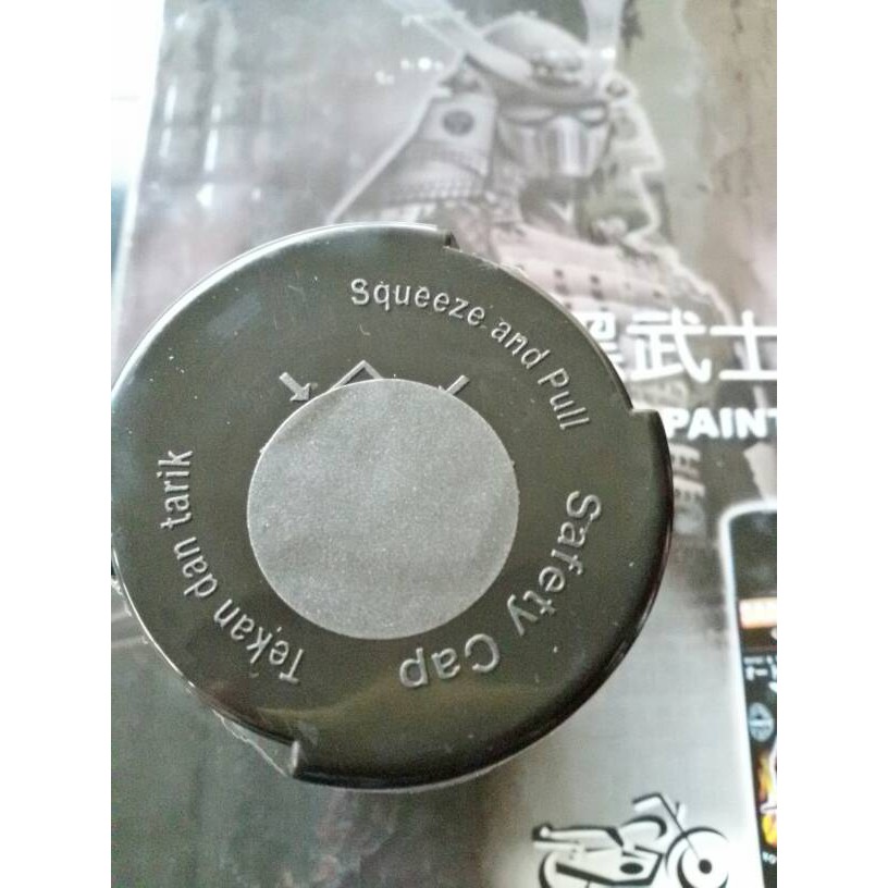 Silakan Order Y124* Silver Star Cat Semprot Aerosol Samurai Paint Berkualitas