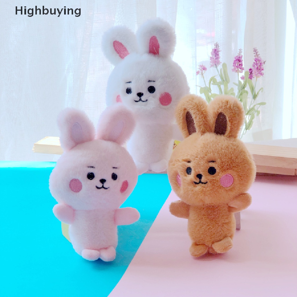 Hbid Gantungan Kunci Boneka Stuffed Plush Kelinci Mini Lucu Glory