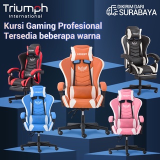 Barang spot! Triumph Kursi gaming, untuk bekerja atau bermain game, ketinggian kursi dapat disesuaikan