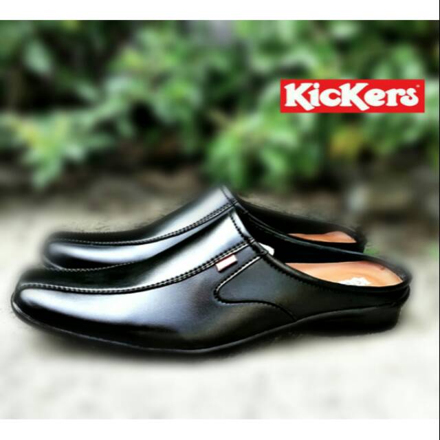 DISKON 50% !! Sepatu Pria Bustong Casual Slop Formal Pantofel Kerja