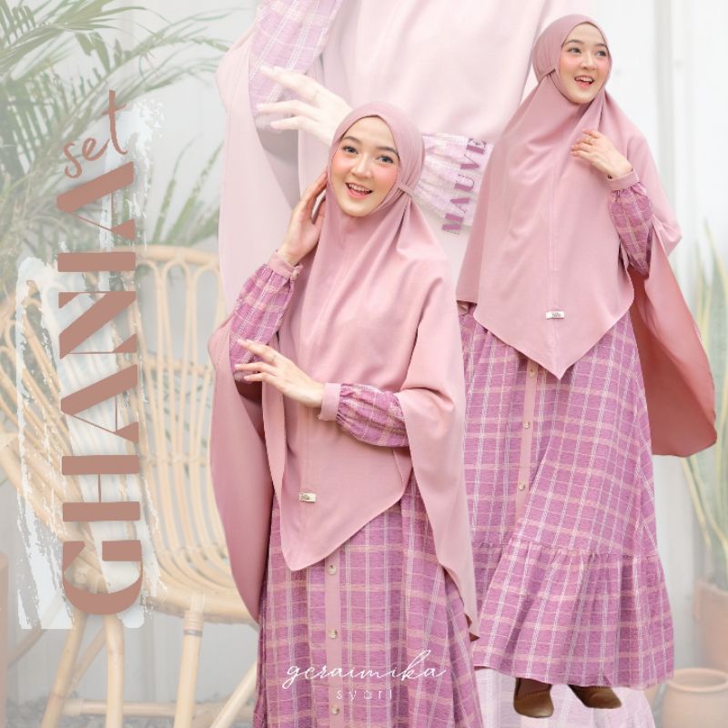 Gamis Ghania Set By Gerai Mika