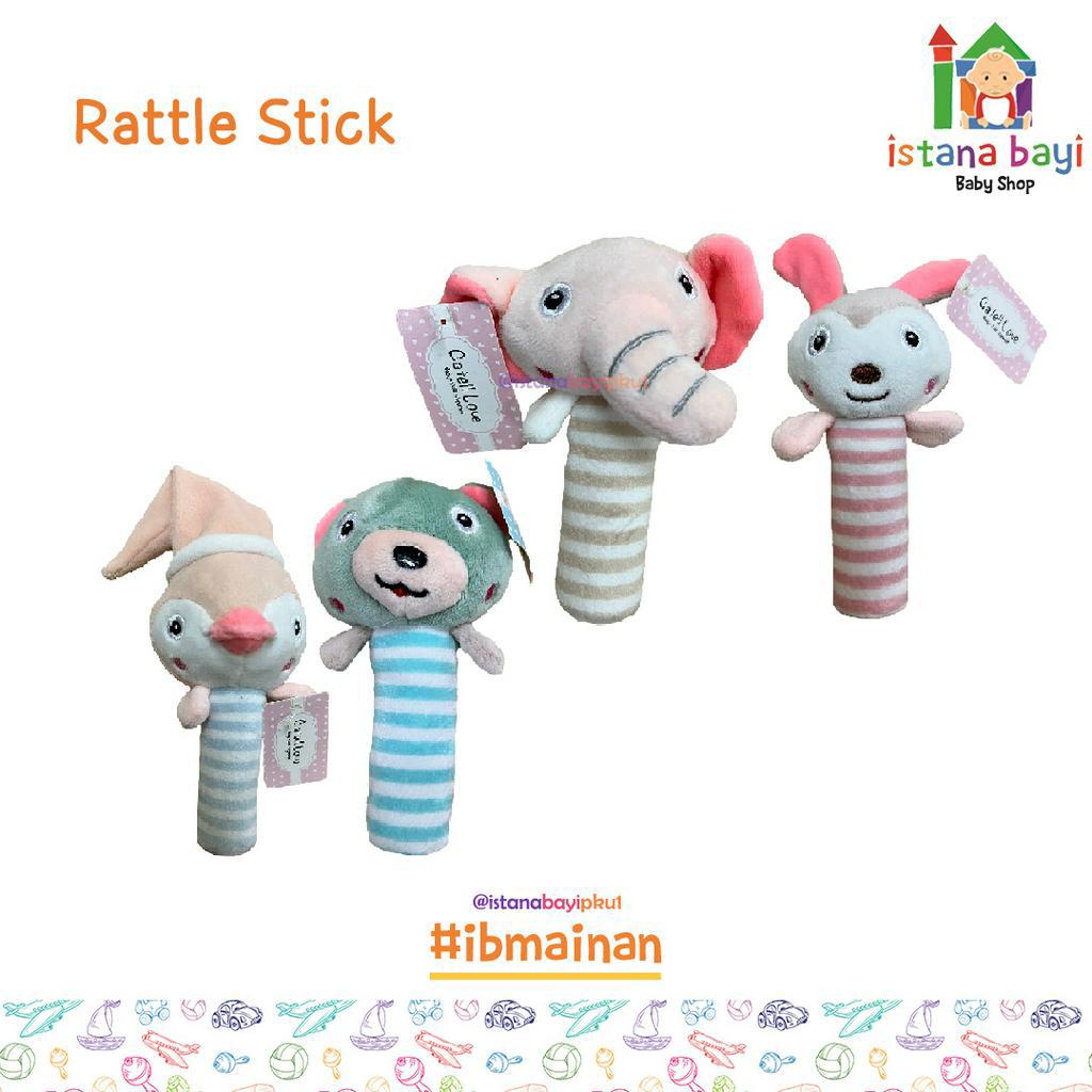 Catell Love Rattle Stick Boneka / Mainan Anak