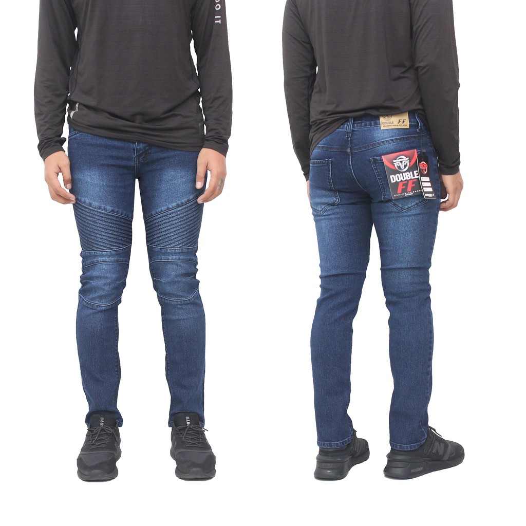 CELANA JEANS PANJANG SLIMFIT BIKERS ORIGINAL DISTRO TERMURAH