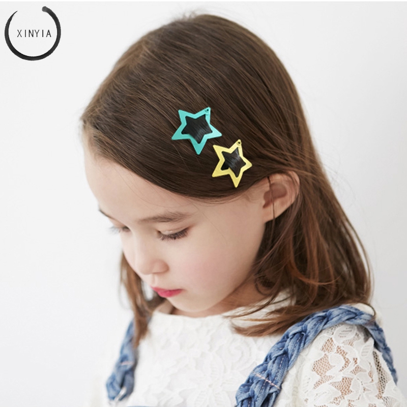 Jepit Rambut Untuk Anak Bintang Hairclip Klip HairPin Hairdressing