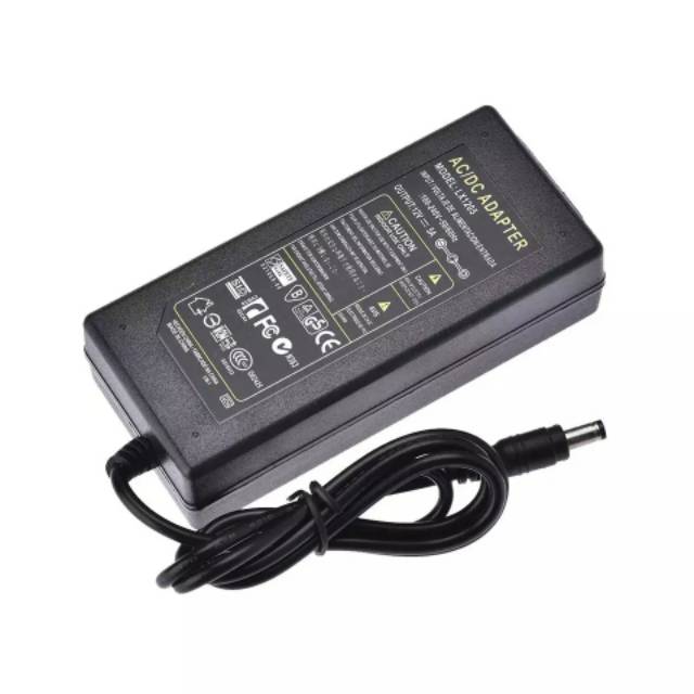 Promo Adaptor DC 12V 10A 8A 7A 6A 5A 3A 2A 1A Adapter Power Supply Pompa Air CCTV DVR Lampu LED stril