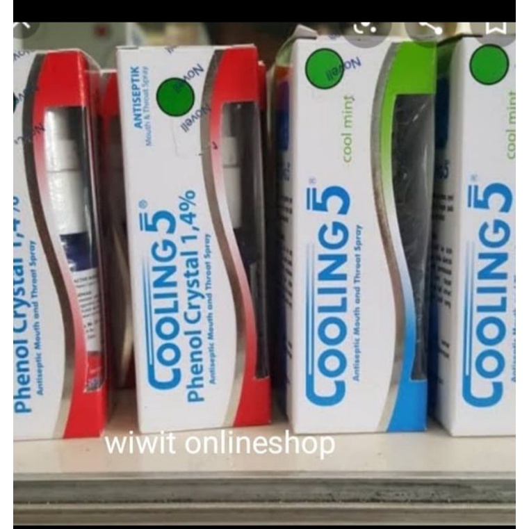 cooling 5 semprot obat sariawan bau mulut gusi bengkak