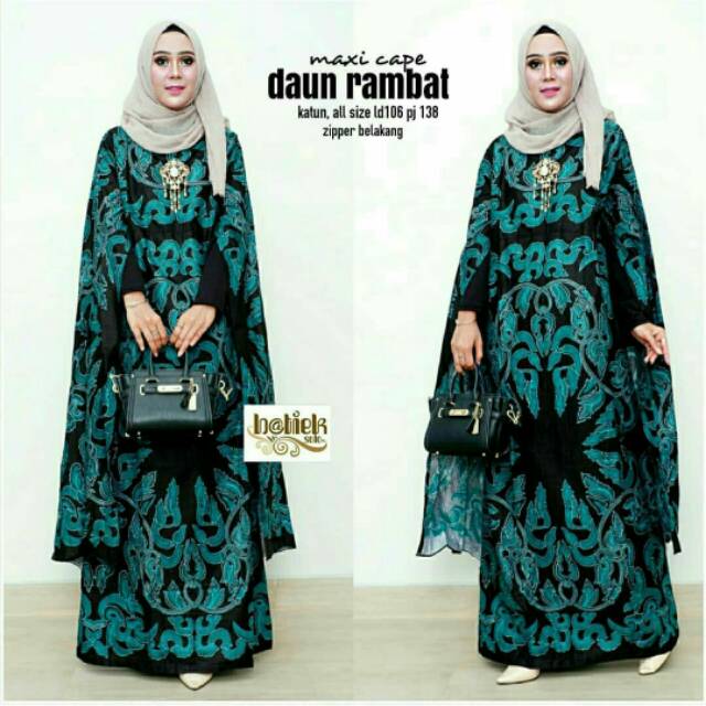 Gambar Baju Gamis Batik Modern