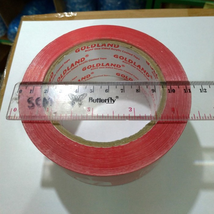 

PEREKAT-PENGIKAT- LAKBAN FRAGILE MERAH 100 METER X 48 MM JANGAN DIBANTING LAKBAN SEGEL -PENGIKAT-