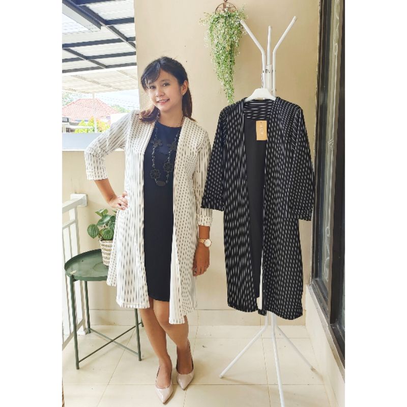 Atasan Wanita Tunik Scuba Premium