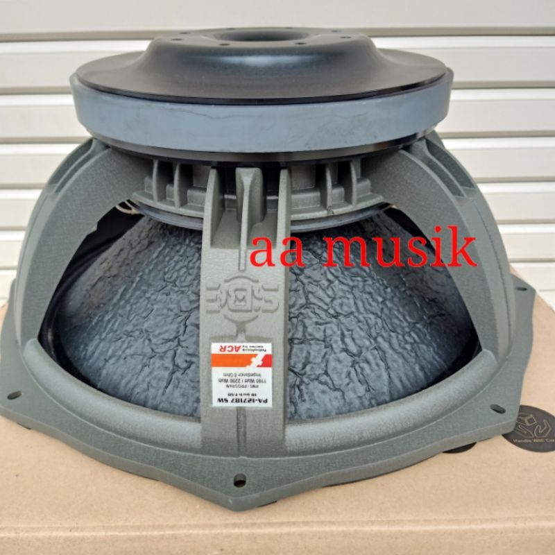 SPEAKER COMPONENT ACR FABULOUS PA-127187 SW SUBWOOFER 18 INCH