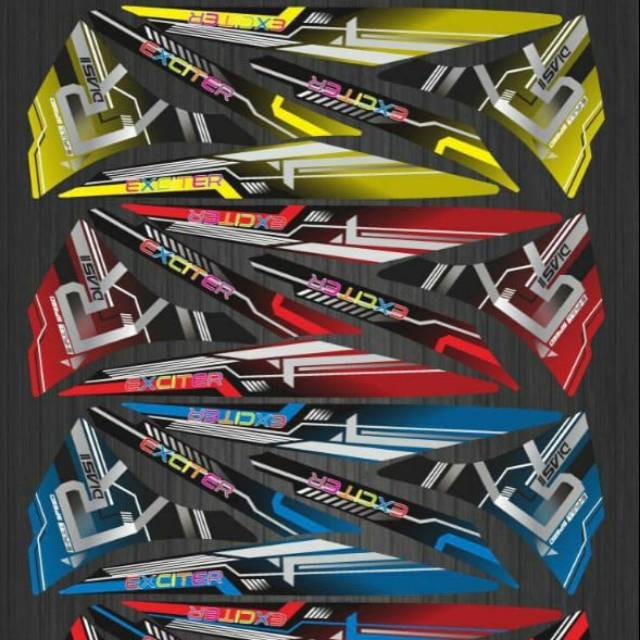 Striping variasi Jupiter MX new Exciter