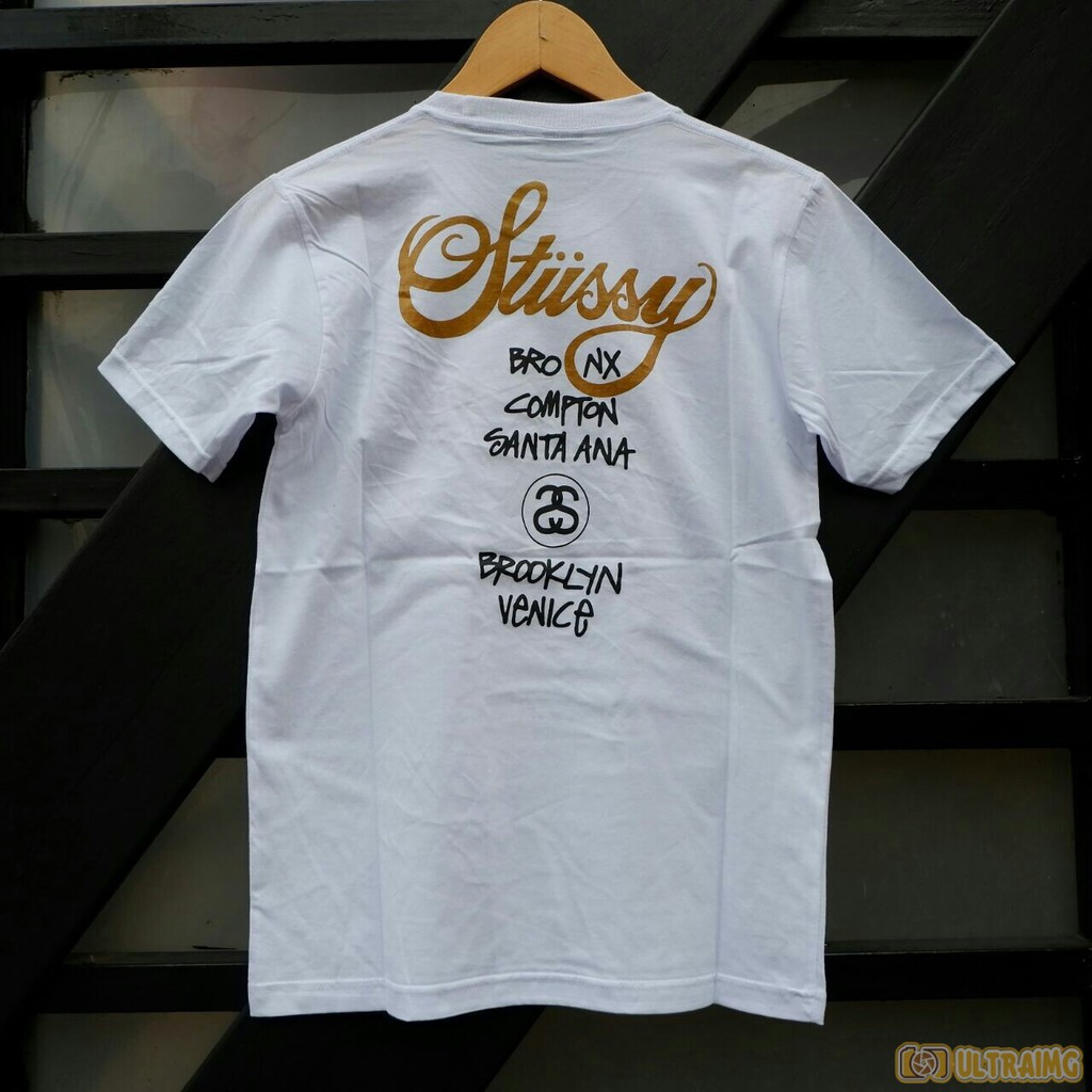 KAOS TSHIRT STUSSY FULL HANG TAG ORI