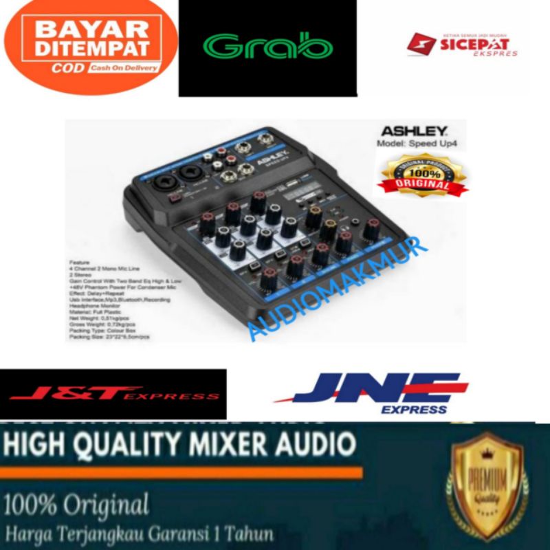 Mixer ASHLEY SPEED UP 4  /ASHLEY SPEED UP 4 /Microverb speed