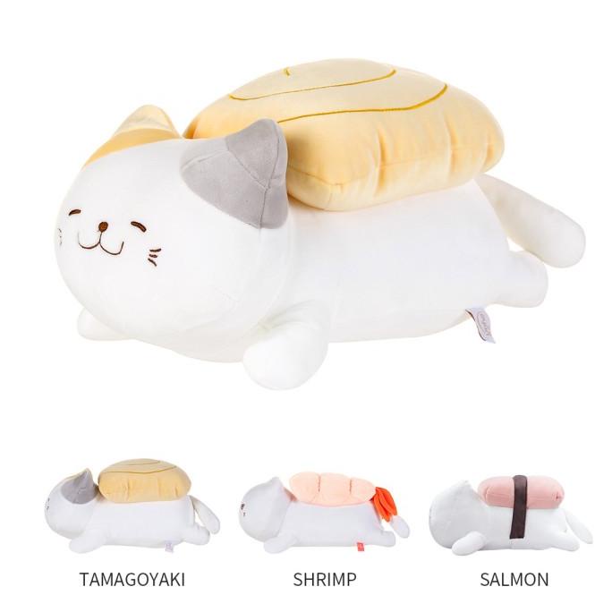 Miniso Offical Sushi cat plush toy boneka lucu anak toys - Tamagoyaki