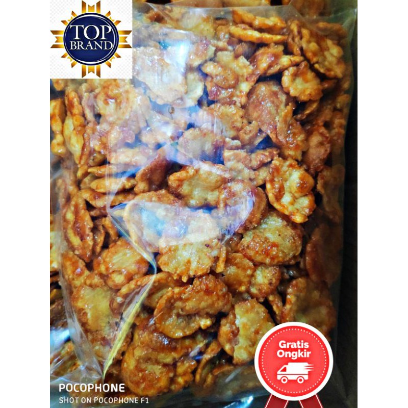 

EMPING/ KERIPIK EMPING PEDAS MANIS / CEMILAN / MAKANAN / JAJANAN / KERIPIK EMPING KECIL PEDAS MANIS