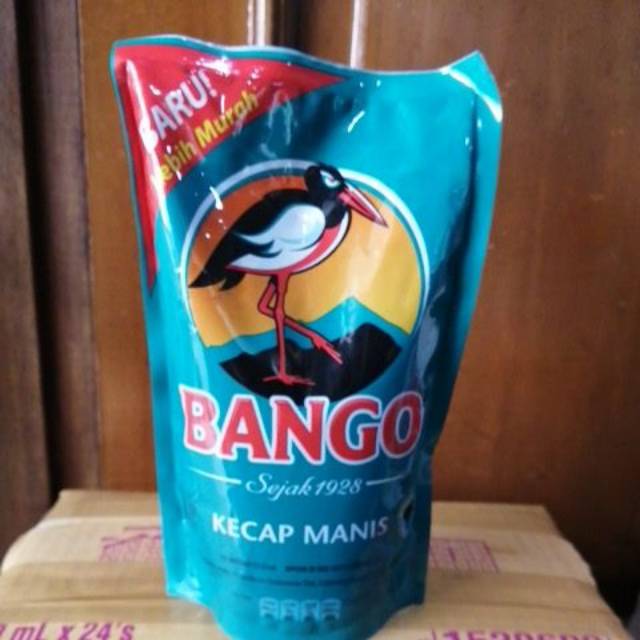 Kecap Manis Bango 520 ml refill