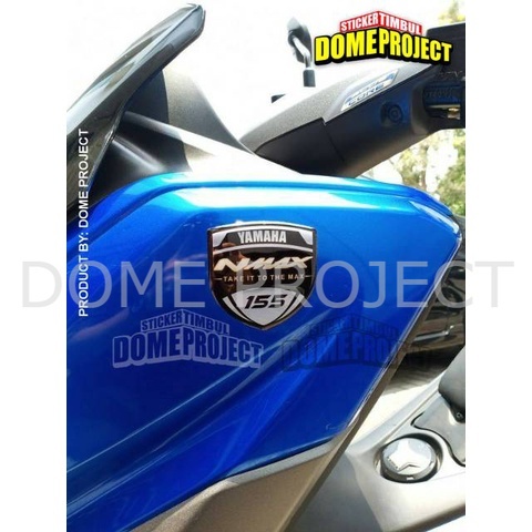 STIKER MOTOR STIKER AEROX NMAX LOGO EMBLEM TIMBUL STIKER MOTOR YAMAHA NMAX AKSESORIS SEPEDA MOTOR