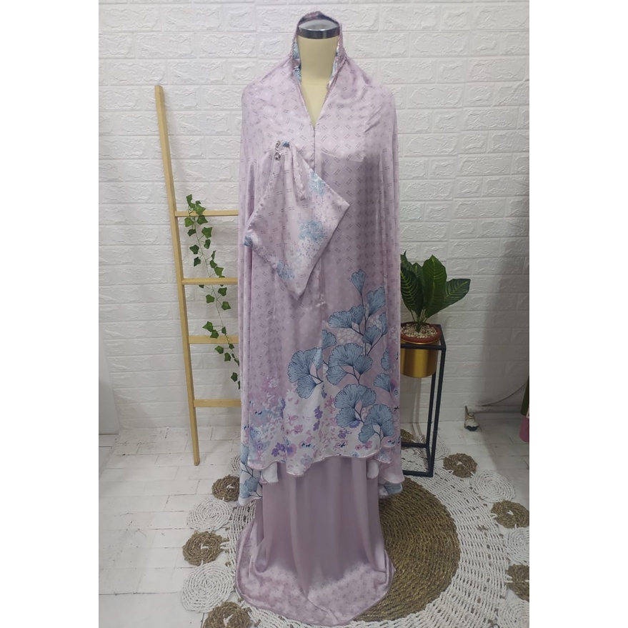 Mukena Silky Premium - Mukena Silky Terbaru - Mukena Silky Dewasa - Mukena Travel Silky Premium