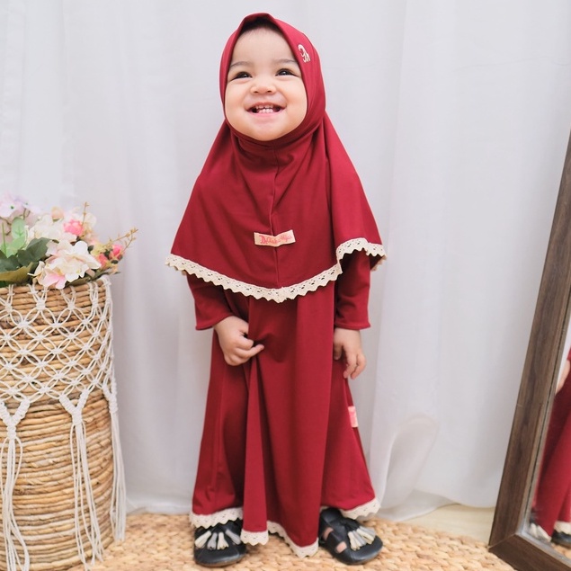 HONEYBLOSSOM gamis bayi perempuan 0 6 bulan / gamis bayi perempuan cantik alesha