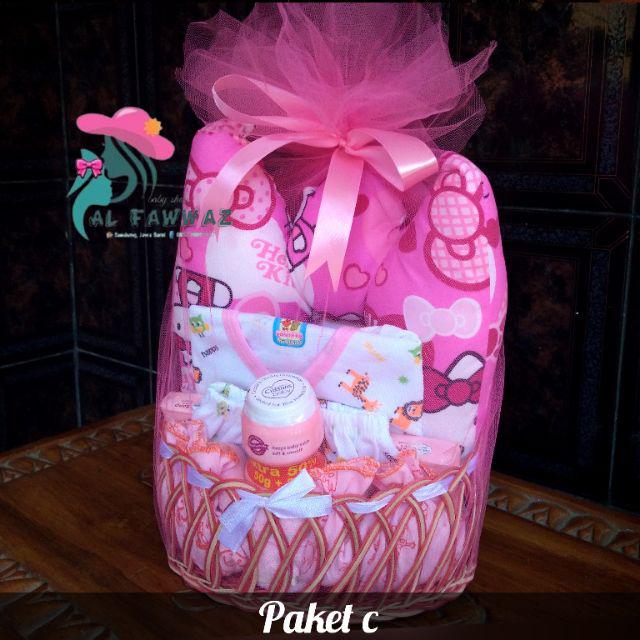 Parcel bayi/baby gift set PAKET C-Pink girl