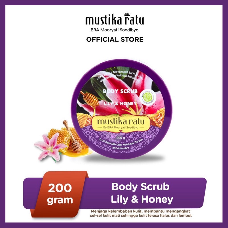 mustika ratu body scrub 200g