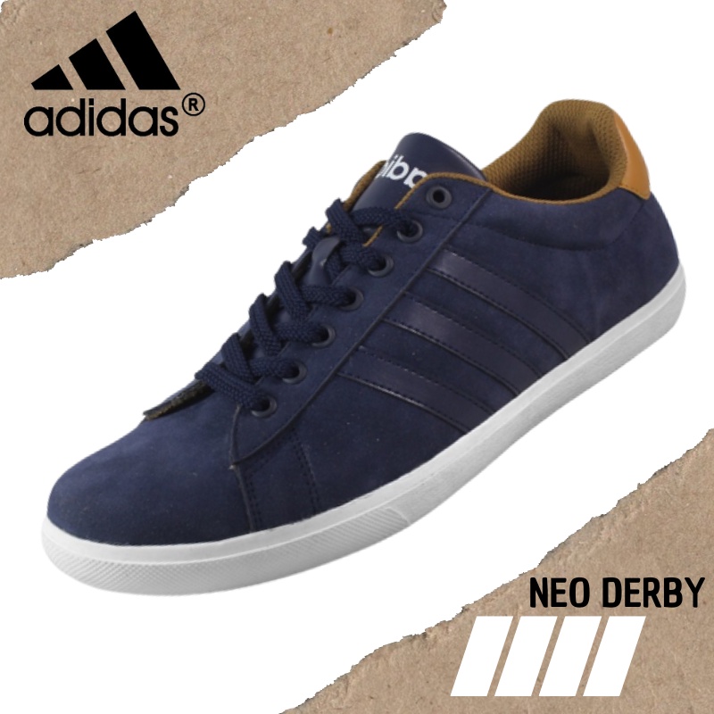 Sepatu Sneaker Pria Import - Adidas Neo Derby Casual Shoes - Sepatu Kasual Santai