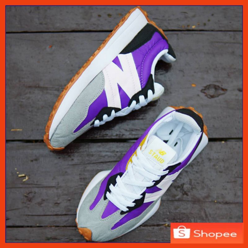 PREMIUM SNEAKERS NB 327 STAUD SEPATU WANITA NW BALANC€ COD SEPATU JOGGING LARI RUNNING IMPORT