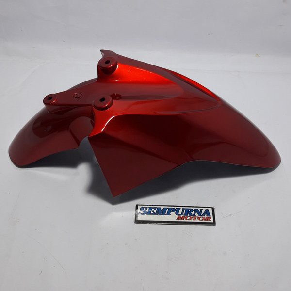 Spakbor Depan Honda Vario CBS Techno Karbu Warna Merah