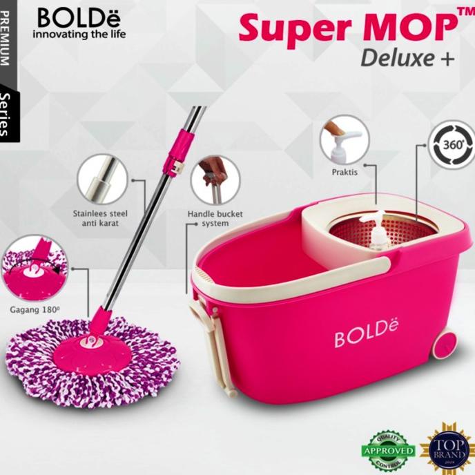 ALAT PEL LANTAI BOLDE SUPER MOP DELUXE+ ORIGINAL