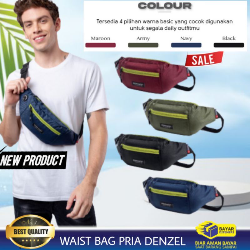 TAS Selempang Pria Distro Tas Pria Selempang Pria Distro Terbaru Waistbag Pria Distro