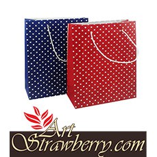 Taskertas Tb 2 Polkadot Merah Dan Biru
