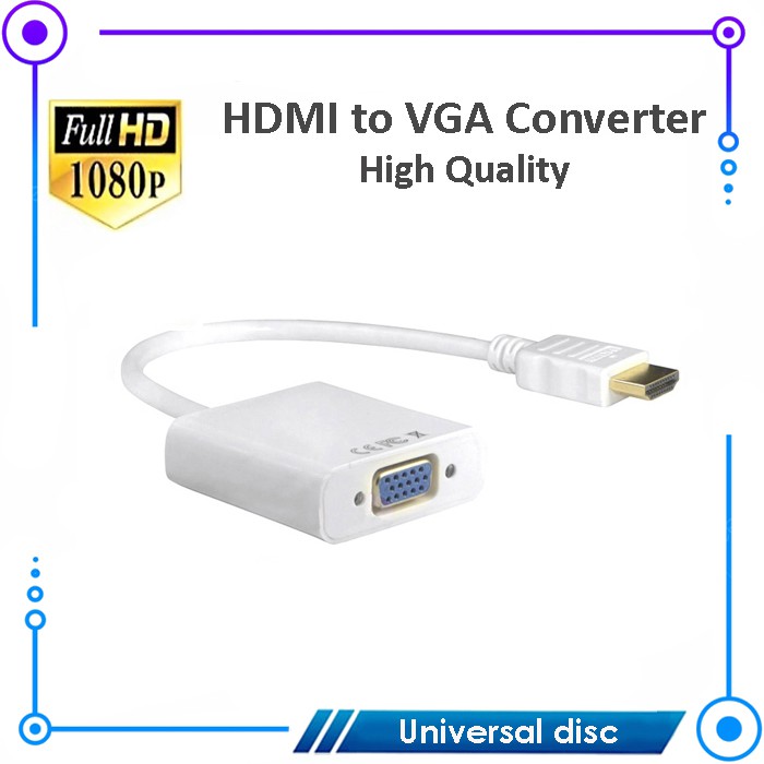 Kabel HDMI to VGA Converter