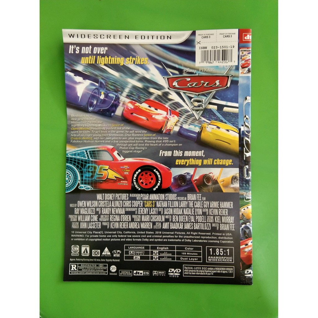 KASET DVD FILM ANAK KARTUN MOBIL CARS Shopee Indonesia