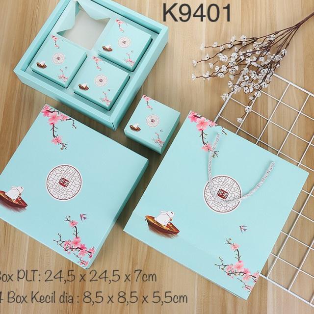 

Update Kotak Mooncake K9401 dus Kue Bulan Box| Packaging| K90| K94